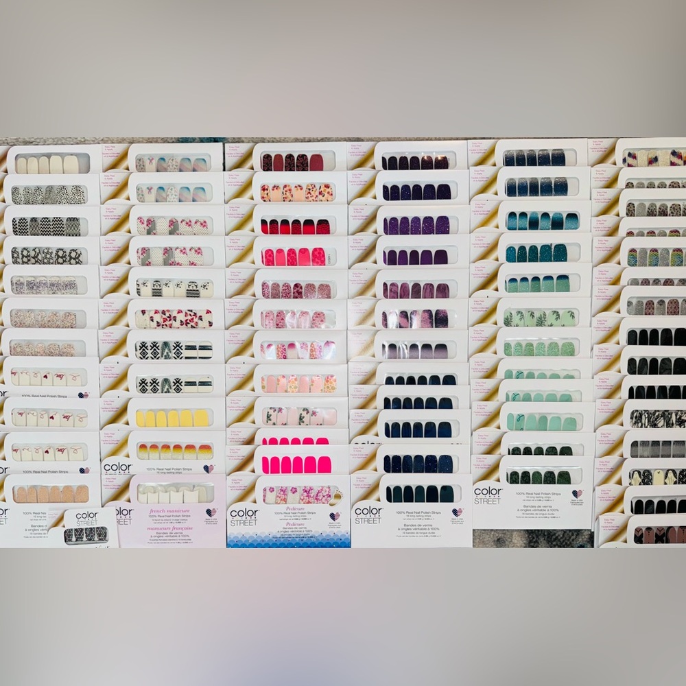 Color Street Nail Polish Strips Lot
